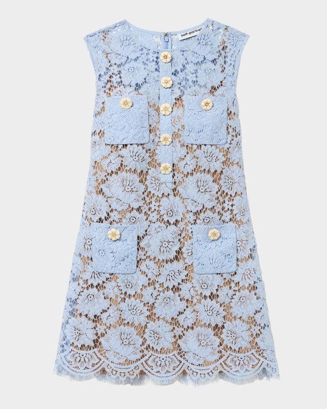 Fine Lace Mini Dress